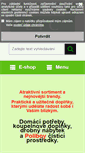Mobile Screenshot of etc-shop.cz